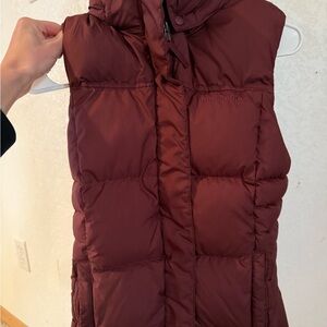 Patagonia Maroon Quilted Vest